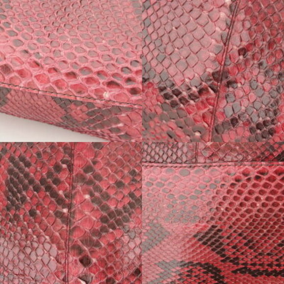 Prada Python Tote Bag AMARENA Red - Picture 8 of 10